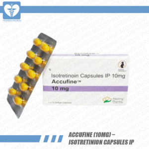 Accufine 10 mg (Isotretinion Capsules IP)