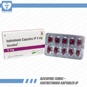 Accufine 5mg (Isotretinion Capsules IP)
