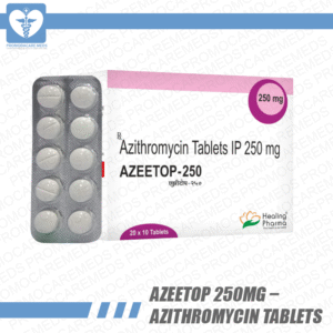 Azeetop 250mg – Azithromycin Tablets