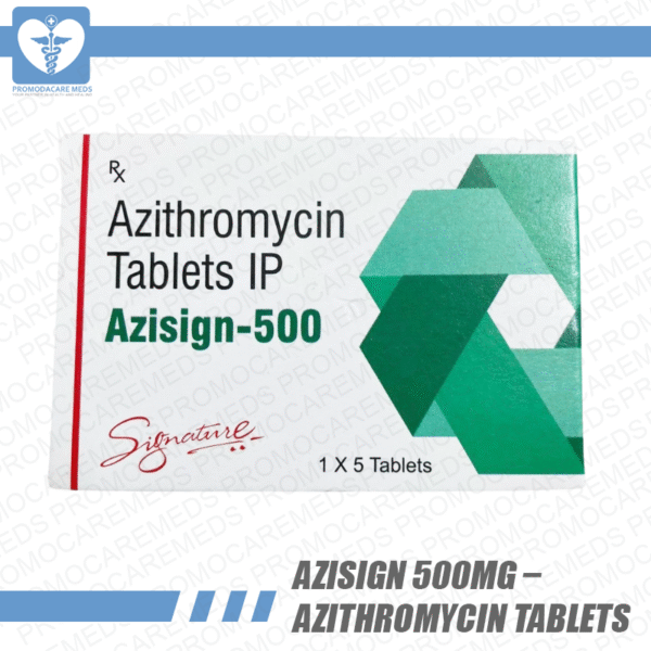 Azisign 500mg – Azithromycin Tablets