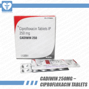 Cadiwin 250mg – Ciprofloxacin Tablets