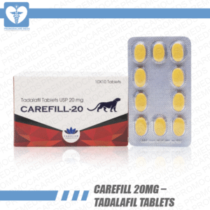 Carefill 20mg – Tadalafil Tablets