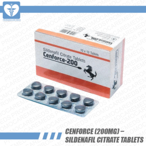 Cenforce (200mg) – Sildenafil Citrate Tablets