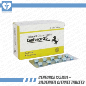 Cenforce (25mg) – Sildenafil Citrate Tablets