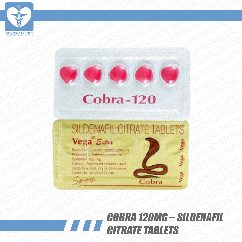 Cobra 120mg – Sildenafil Citrate Tablets