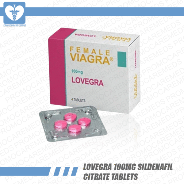 Lovegra 100mg Sildenafil Citrate Tablets