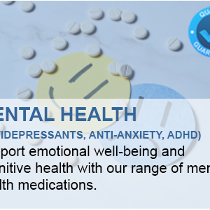Mental Health (Antidepressants, Anti-Anxiety, ADHD)