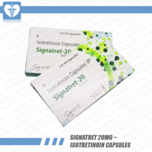Signatret 20mg – Isotretinoin Capsules
