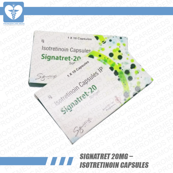 Signatret 20mg – Isotretinoin Capsules