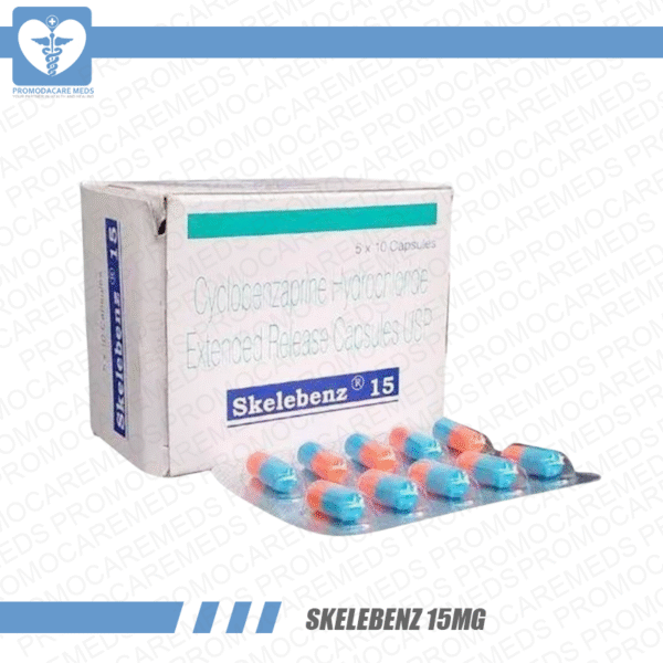 Skelebenz 15mg – Cyclobenzaprine Hydrochloride