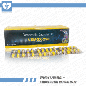 Vemox (250mg) – Amoxycillin Capsules I.P