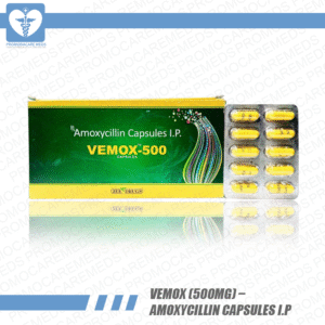 Vemox (500mg) – Amoxycillin Capsules I.P